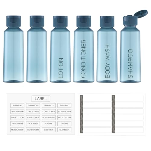 blue bottles+blue caps