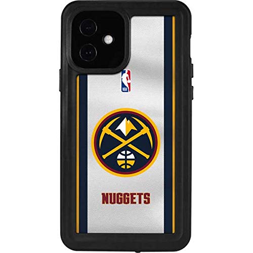 Waterproof iPhone 12 Case with Official NBA Denver Nuggets Design - Durable Protection for Basketball Games, Outdoor Activities & Daily Use