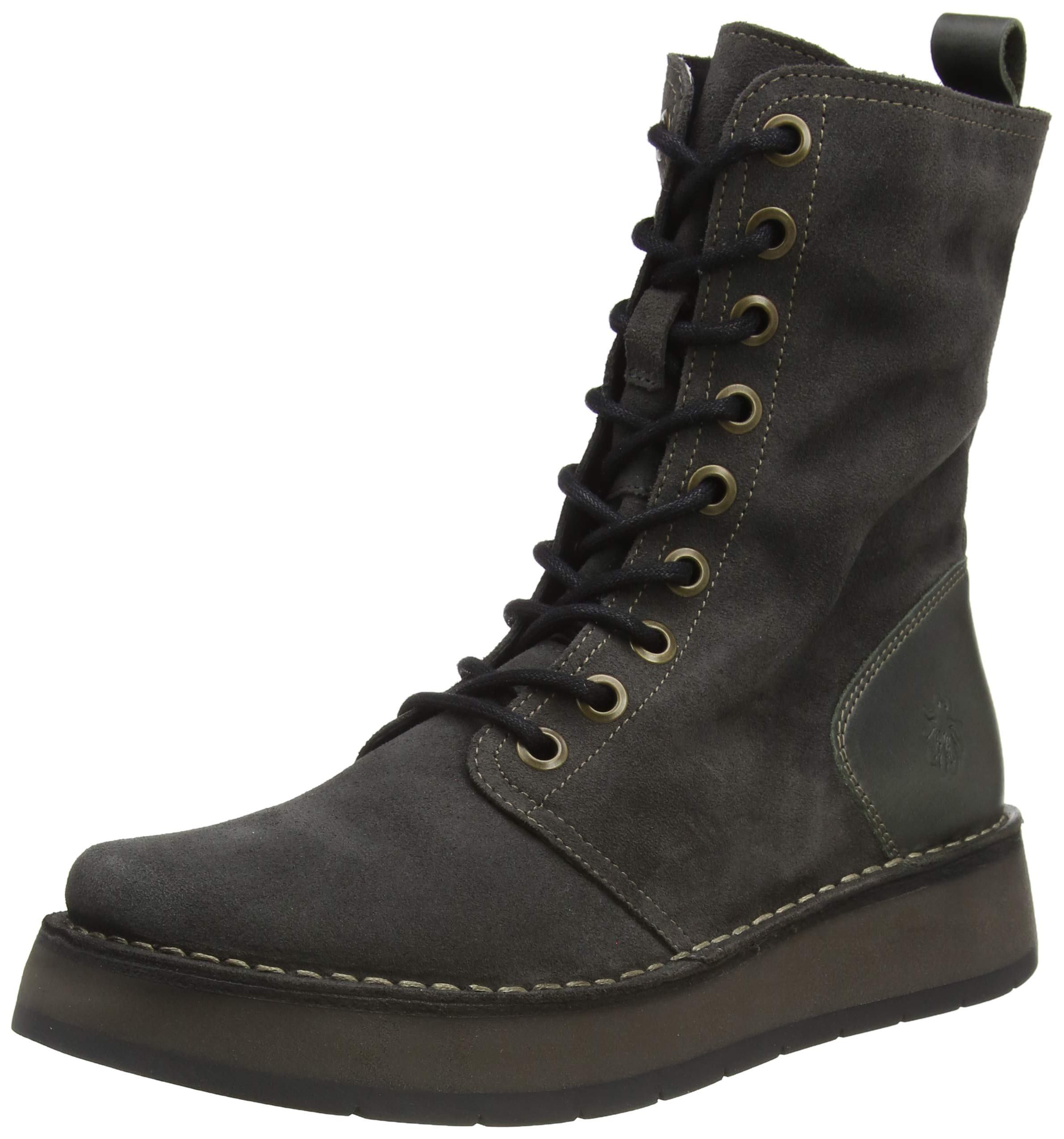 Fly London Rami Women's Lace Up Ankle Boots - Stylish Leather Chelsea Booties for Women | Perfect for Fall, Winter & Casual Outfits