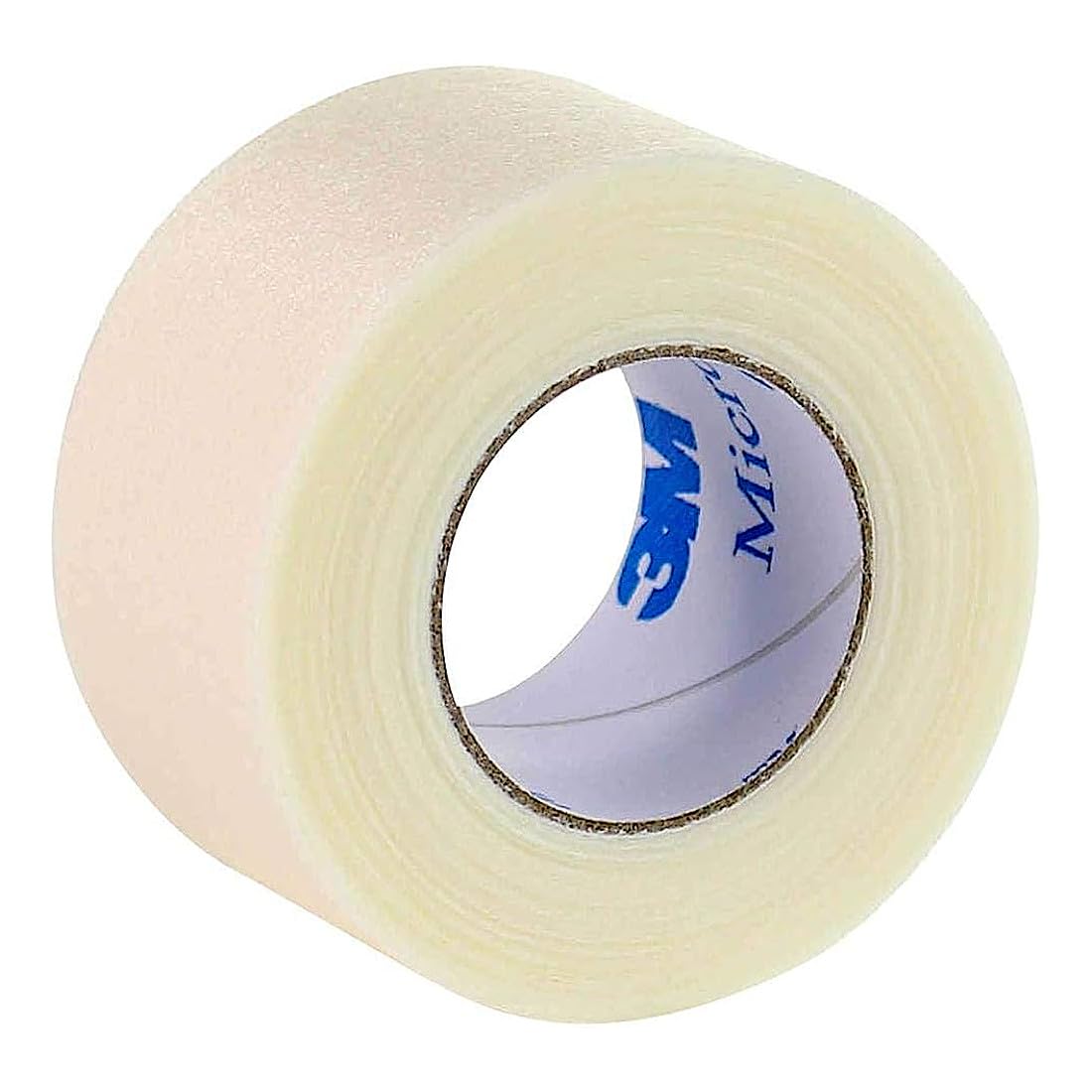 3M Micropore Surgical Tape - Hypoallergenic First Aid Medical Tape, 2.5cm x 9.14m (1 Roll) - Gentle Adhesive for Wound Care, Bandage Securing & Sensitive Skin Protection