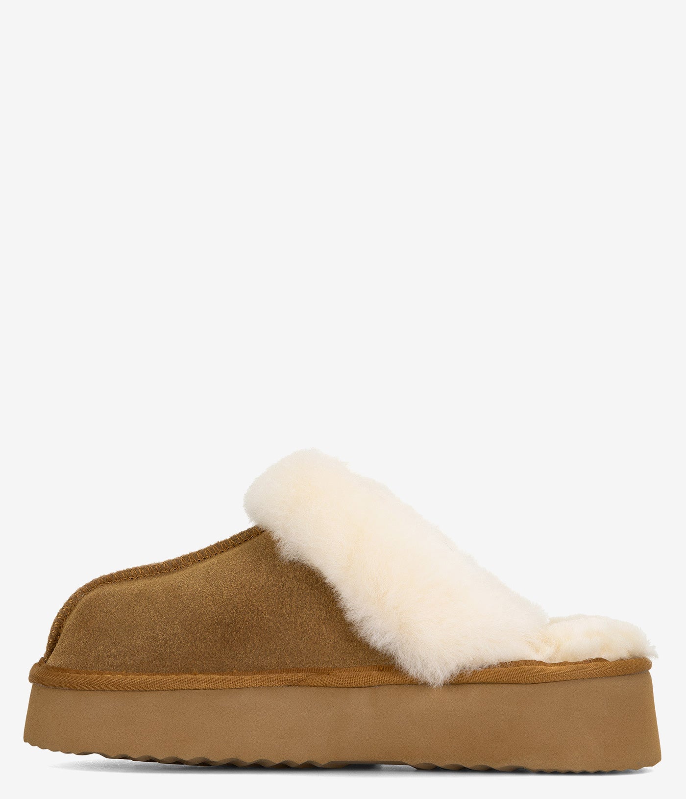 Burleigh Scuff Slide Platform Slippers for Women - Comfortable House Shoes for Relaxing at Home, Lounging & Casual Wear