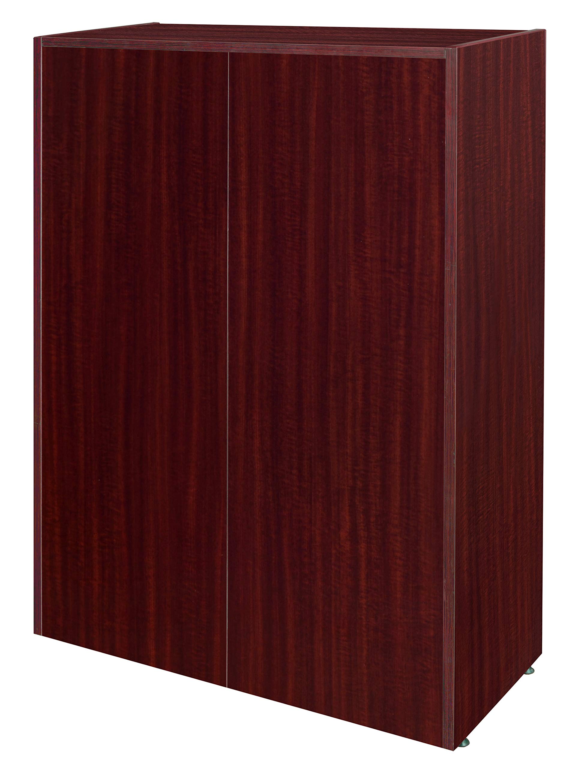 Regency High Bookcase Legacy - 47 Inch Solid Mahogany Wood Bookshelf for Living Room, Office & Library | Classic Home Decor Storage Furniture