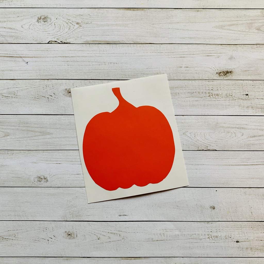 Pumpkin Vinyl Stickers - Autumn & Rustic Fall Decorations - Thanksgiving & Halloween Party Supplies - Glitter, Metallic & Holographic Designs - Perfect for Scrapbooking, Gift Wrapping & Seasonal Home Decor
