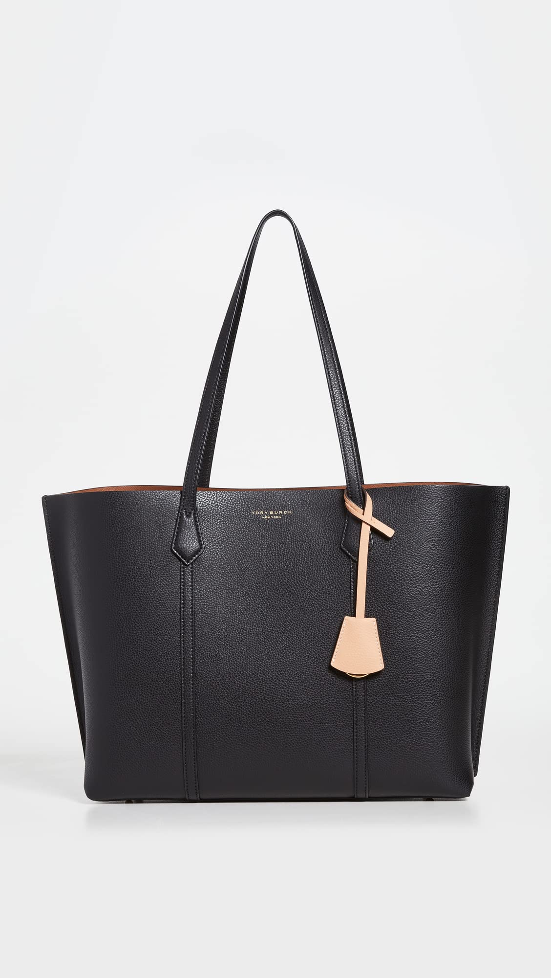 Tory Burch Perry Triple Compartment Tote Bag for Women - Stylish Large Leather Handbag with Multiple Pockets, Perfect for Work, Travel & Everyday Use