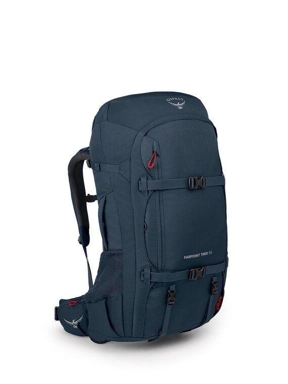 Osprey Farpoint Trek 55 Travel Backpack - Lightweight Hiking Pack for Men & Women - Perfect for Camping, Backpacking & International Travel