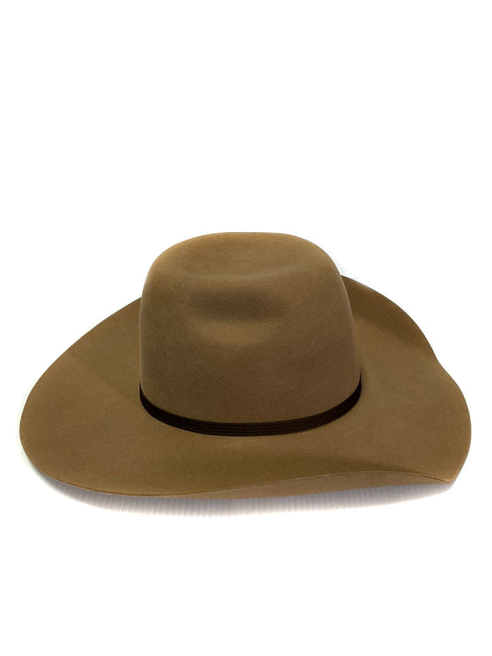 Resistol RWHODM 9042P5 Hooey Day Money Western Felt Cowboy Hat in Pecan Brown - Perfect for Rodeo, Country Music Festivals & Outdoor Adventures