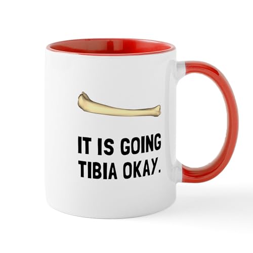 White/Red Inside - Tibia Okay Mugs