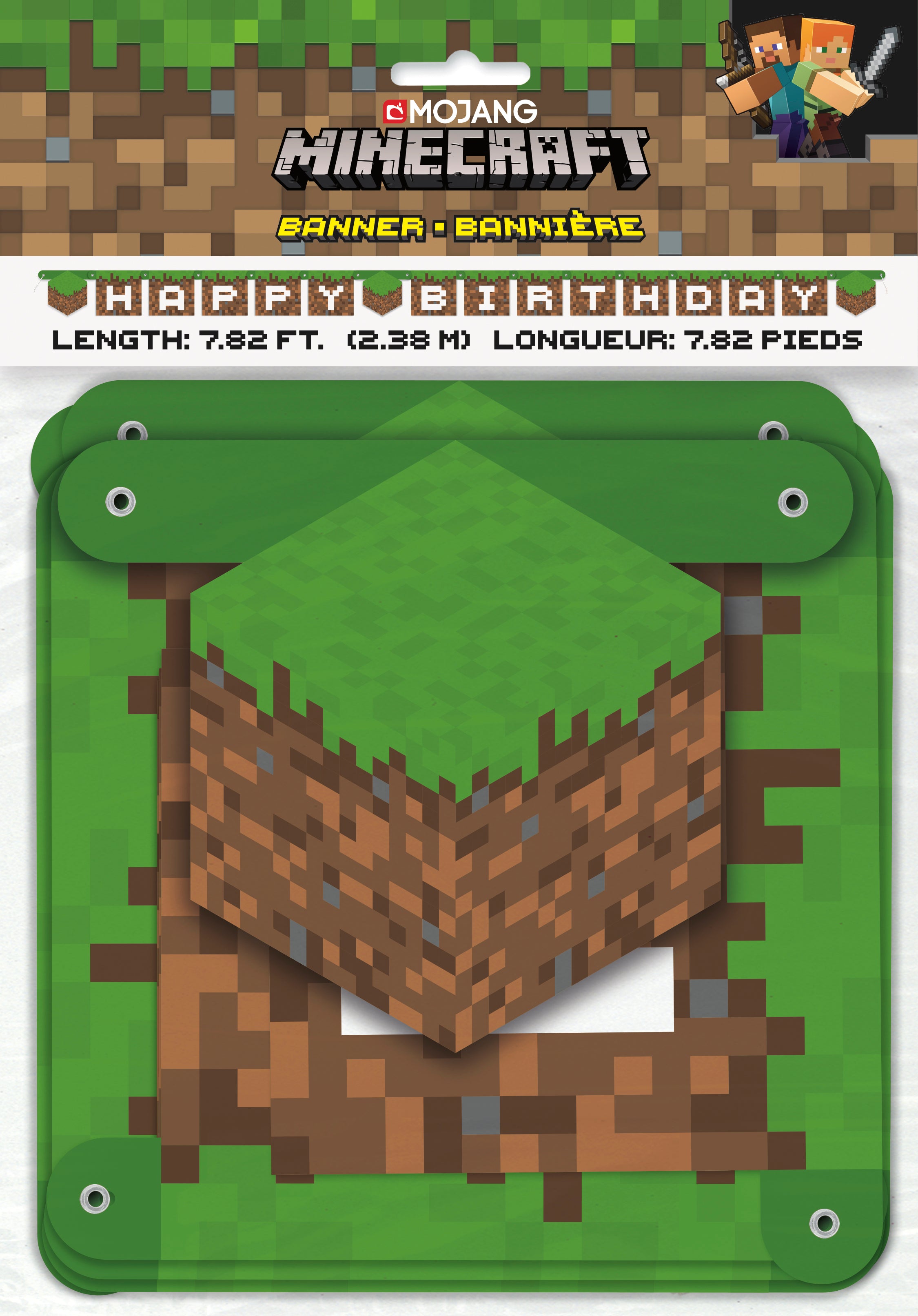 Large Minecraft Joint Banner - Perfect for Gaming Rooms, Parties, and Themed Decorations