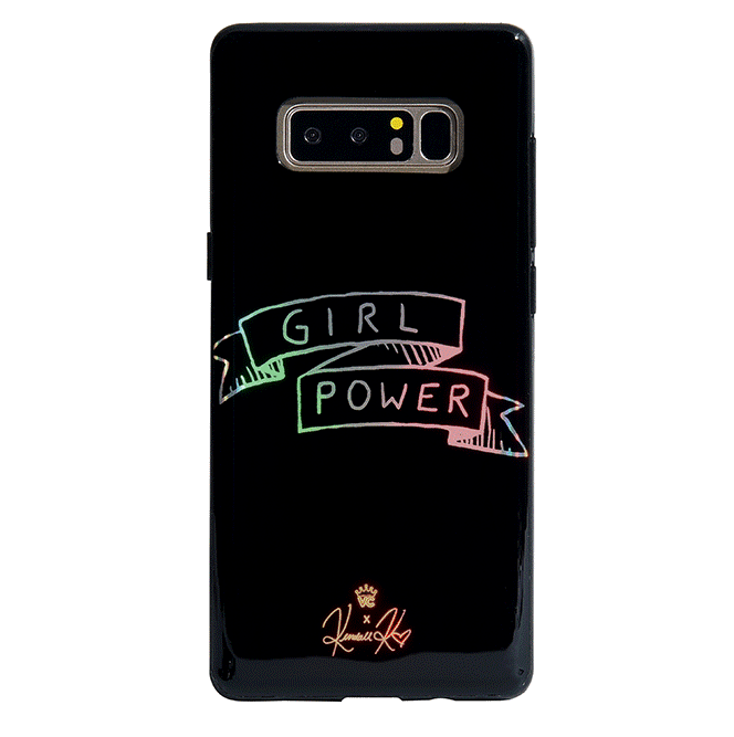 Kendall Vertes Girl Power iPhone Case - Trendy Protective Cover for iPhone 12/13/14/15 - Perfect for School, Work & Everyday Use
