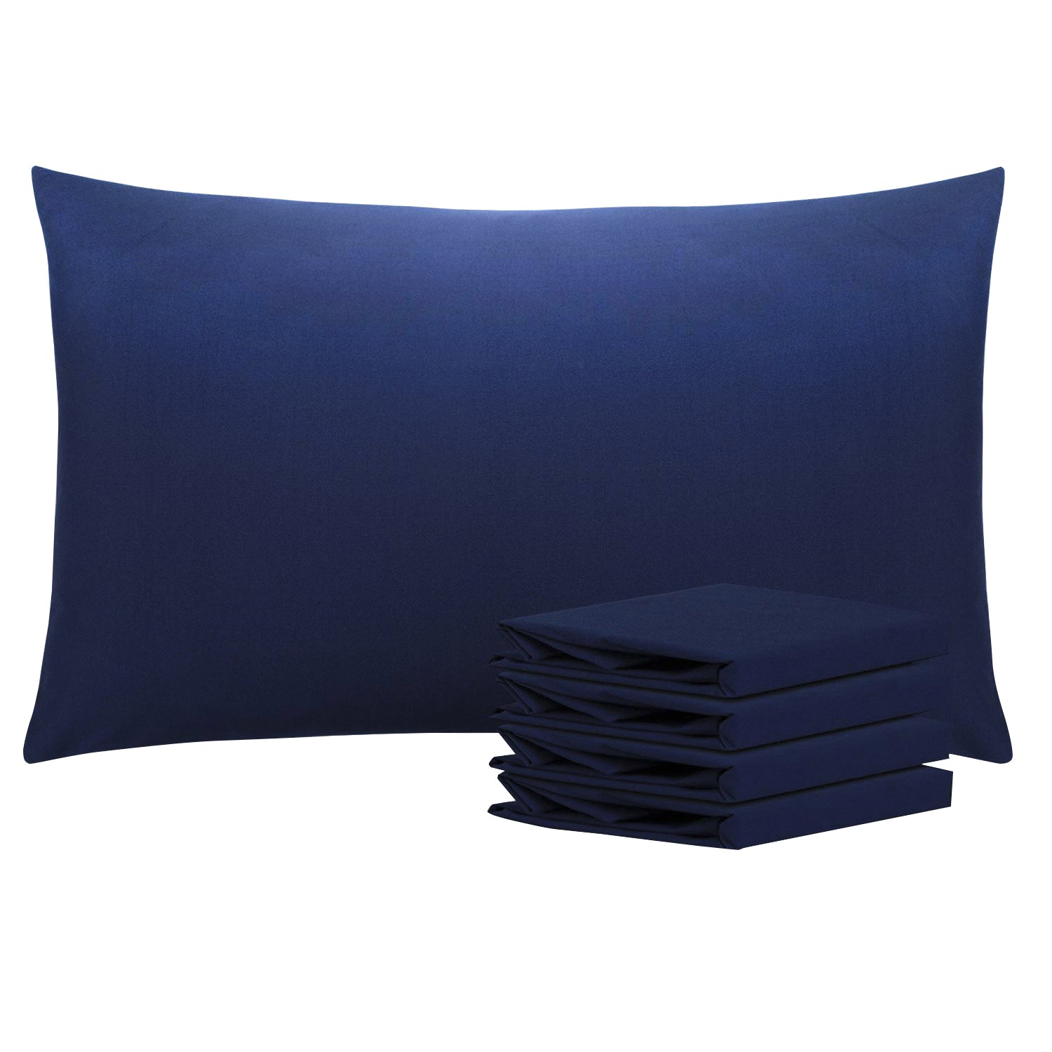 2 Pack Standard Pillowcases - Soft Brushed Microfiber, Wrinkle & Fade Resistant, Breathable & Hypoallergenic | NTBAY® for Bedroom, Hotel, Travel & Home Decor