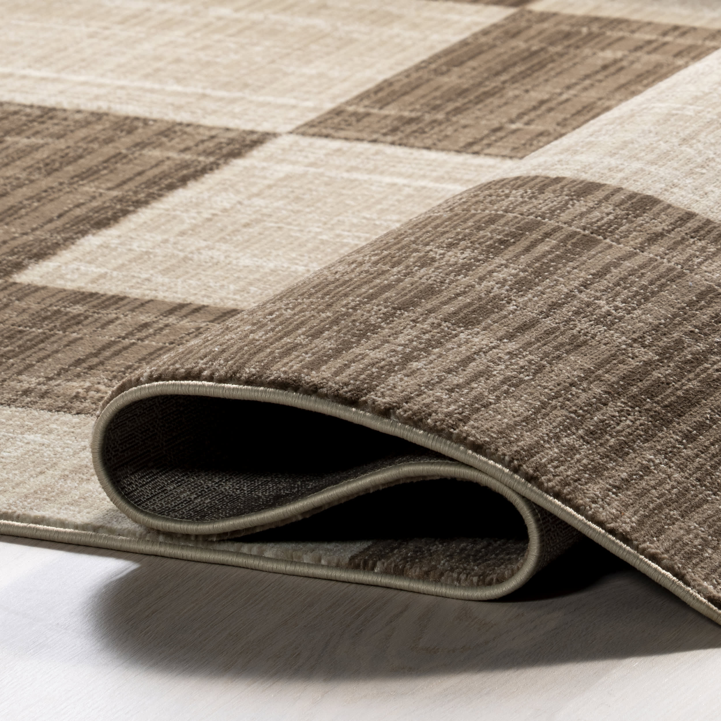 Premium Handwoven Cedarwood Fringed Area Rug - Natural Brown Bohemian Decor for Living Room, Bedroom & Nursery | Soft & Durable Floor Mat for Home Decor