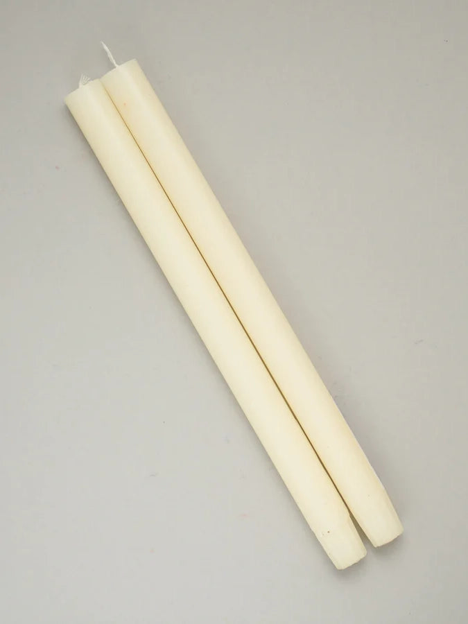 Elegant Ivory Dining Candles Pair - Perfect for Romantic Dinners & Home Decor