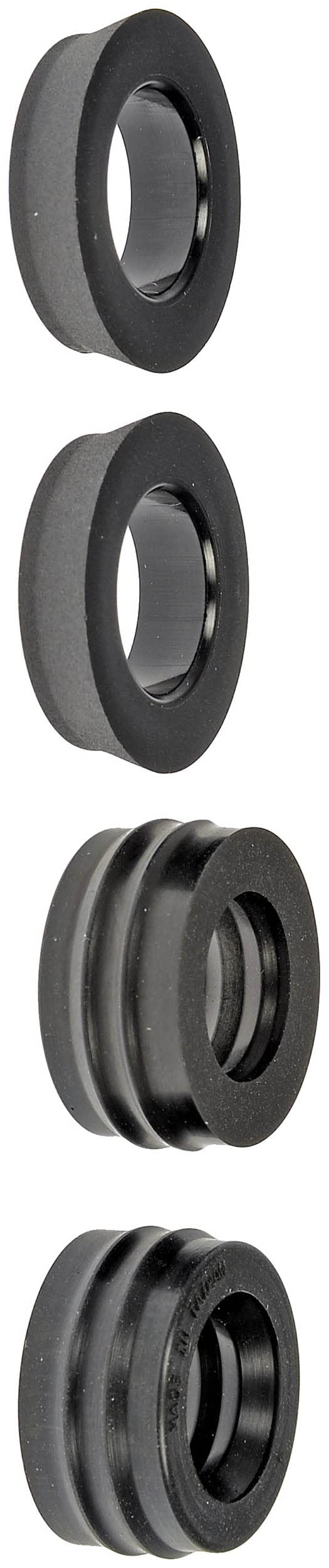 APDTY 160164 Transmission Oil Cooler Line Seal Set - 4 High-Quality O-Ring Seals for Smooth Transmission Performance | Perfect for Ford, Chevy, Dodge Vehicle Repairs & Maintenance