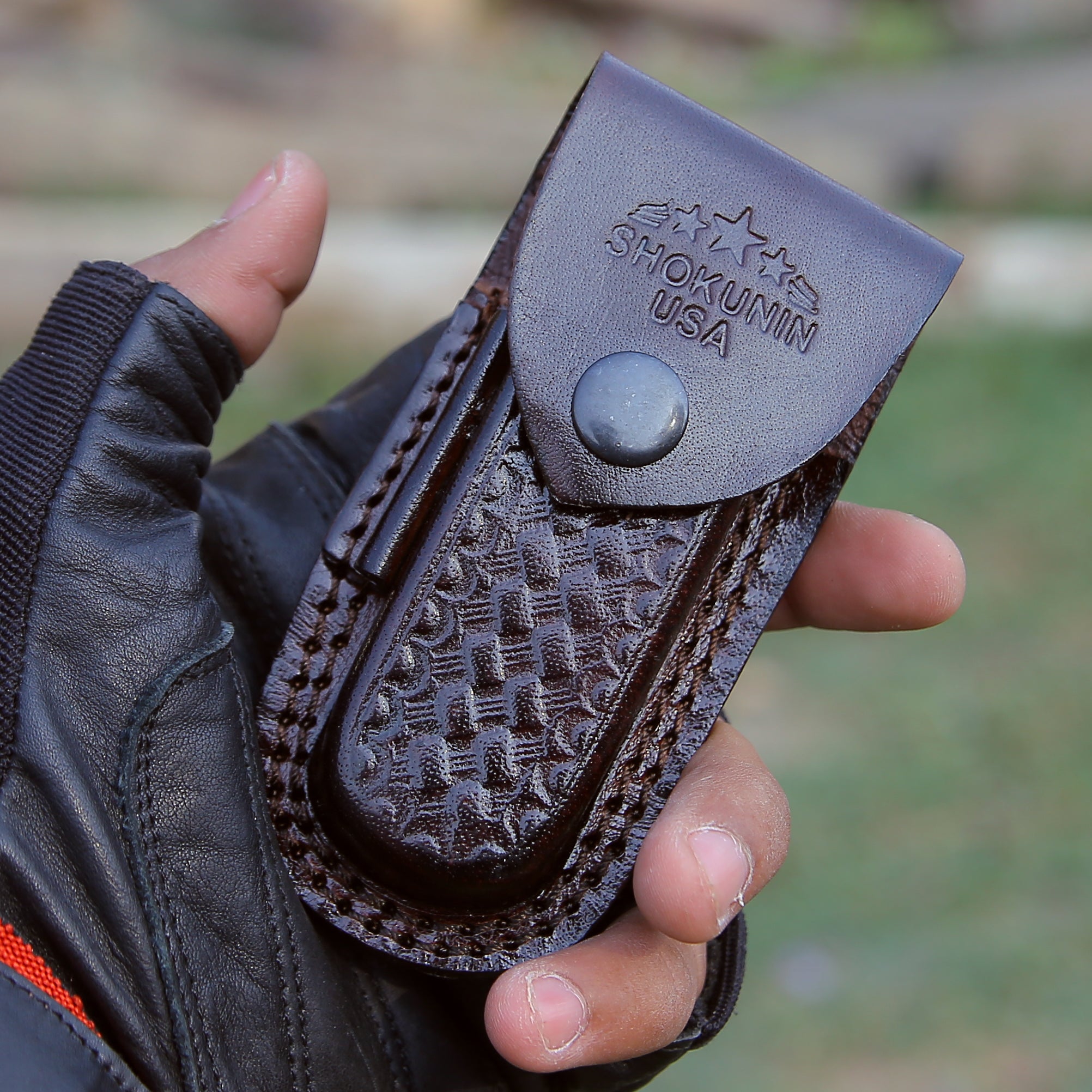 Premium Jaguar Pocket Knife with Exotic Rosewood Handle - Compact Folding Knife for Camping, Hiking & Everyday Carry (EDC) - Gift for Outdoorsmen & Collectors