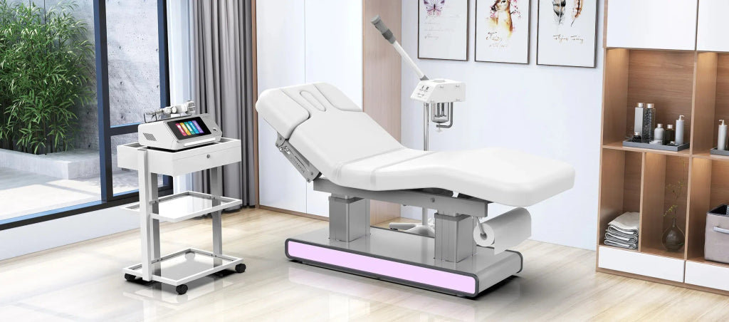 Silverfox® Professional Spa Bed 2275 - Premium Massage Table for Facial, Body Treatments & Relaxation - Perfect for Spas, Salons & Home Use