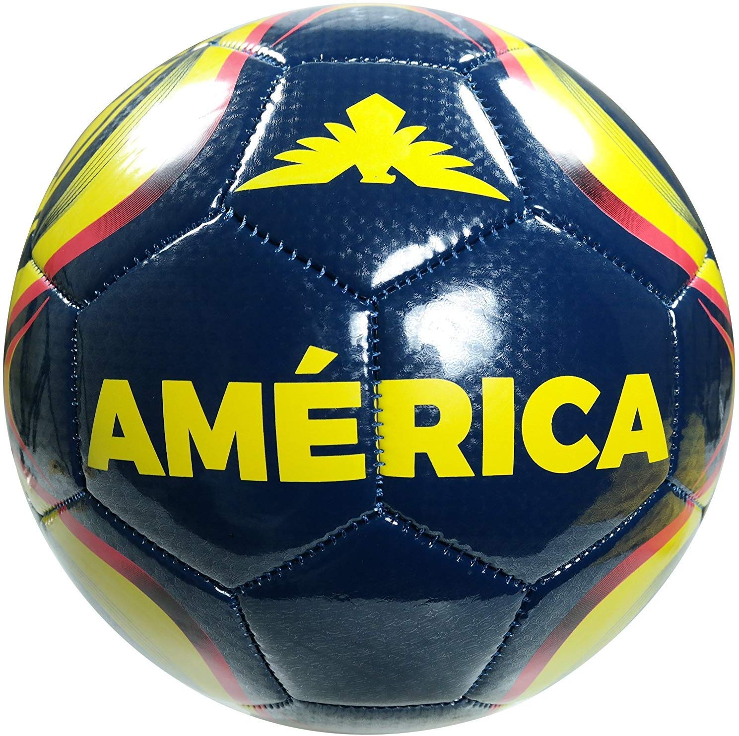 Official Icon Sports Club America Soccer Ball - Size 5 FIFA Approved for Training & Matches - Perfect for Youth Leagues, Backyard Games & Professional Practice