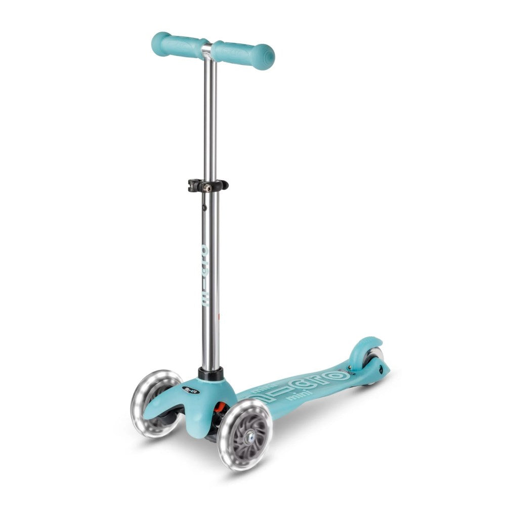 Micro Mini Glow LED 3 Wheel Scooter for Kids - Light Up Electric Ride On Toy for Boys & Girls Ages 3-8 - Perfect for Outdoor Play, Backyard Fun, and Neighborhood Rides