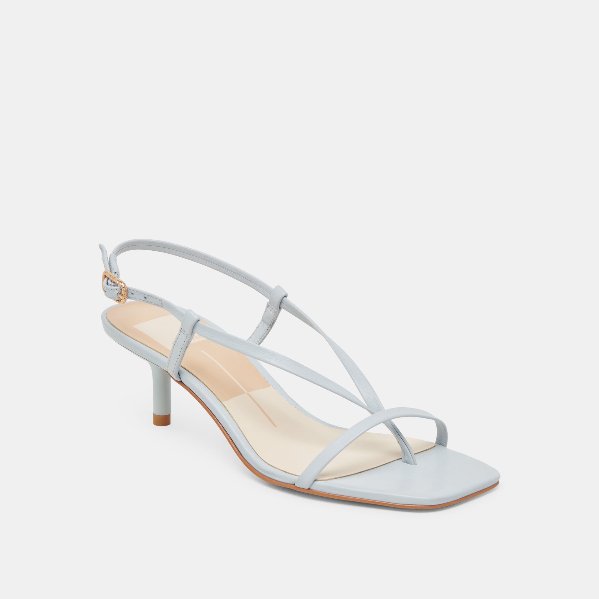 LAURY Women's High Heels - Ice Blue Genuine Leather Pumps for Party, Wedding & Evening Wear