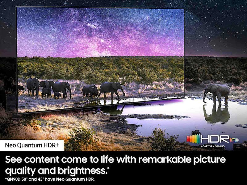 Samsung Neo QLED 4K Smart TV QN90D Series 85-inch 4K UHD HDR 120Hz Gaming Monitor - Perfect for Home Theater & Living Room Entertainment