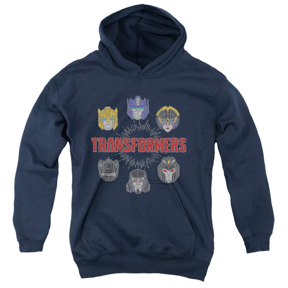 Transformers Robo Halo Unisex Youth Hoodie - Kids Pullover Sweatshirt for Boys & Girls - Perfect for School, Play & Cosplay