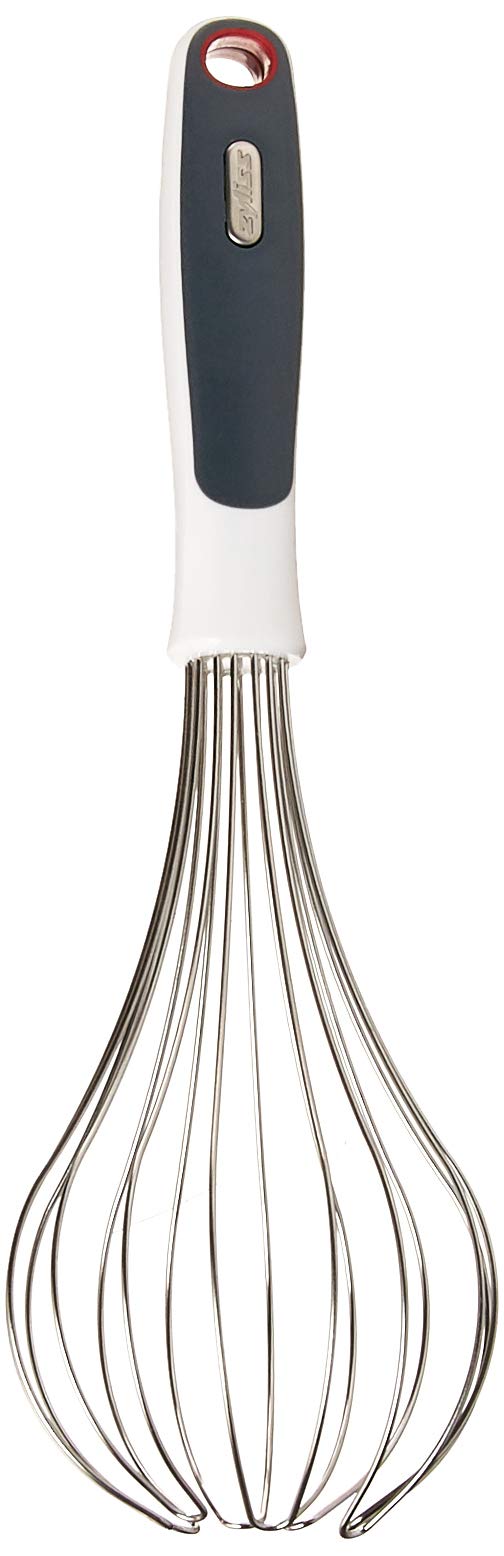 Zyliss Easy Clean Stainless Steel Whisk - Large Dishwasher-Safe Kitchen Whisk for Mixing, Beating & Whisking - Perfect for Baking, Cooking & Food Preparation
