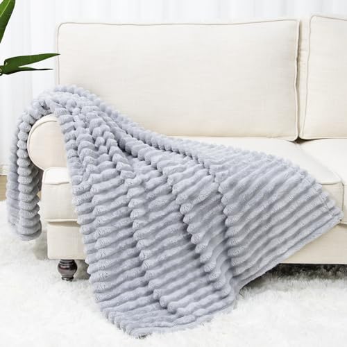Throw-grey