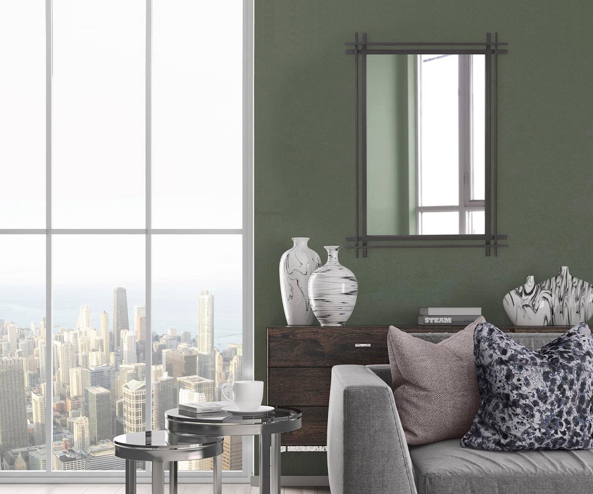Clarke Mirror - Elegant Wall Mirror for Home Decor, Living Room, Bedroom & Bathroom | Perfect for Adding Style & Space to Any Room