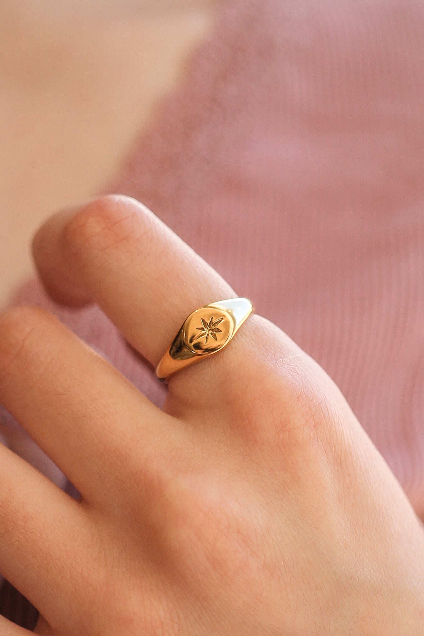 Elegant Estelle Gold Ring for Women - Perfect for Engagement, Wedding & Everyday Wear