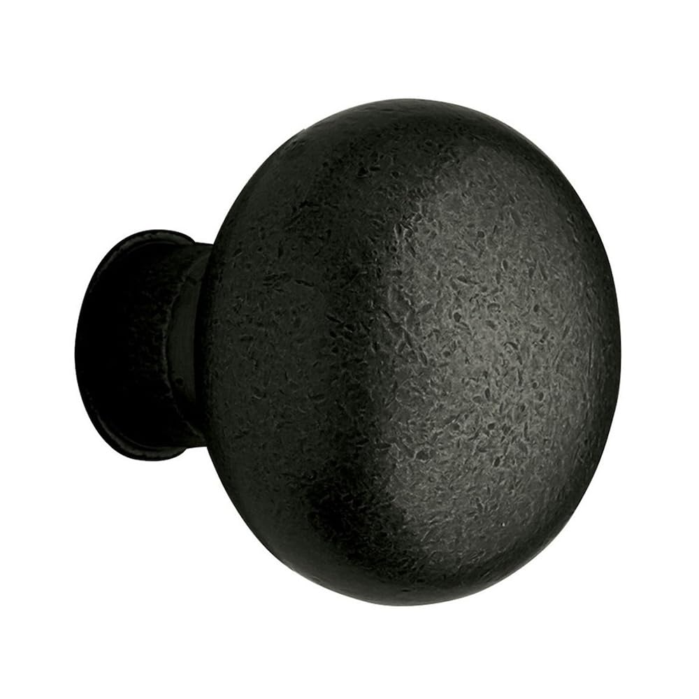 Baldwin Hardware 5000.402.MR Classic Knob Indoor Door Handle - Vintage Style Brass Door Knob for Bedroom, Bathroom & Interior Doors - Durable & Elegant Home Decor Upgrade