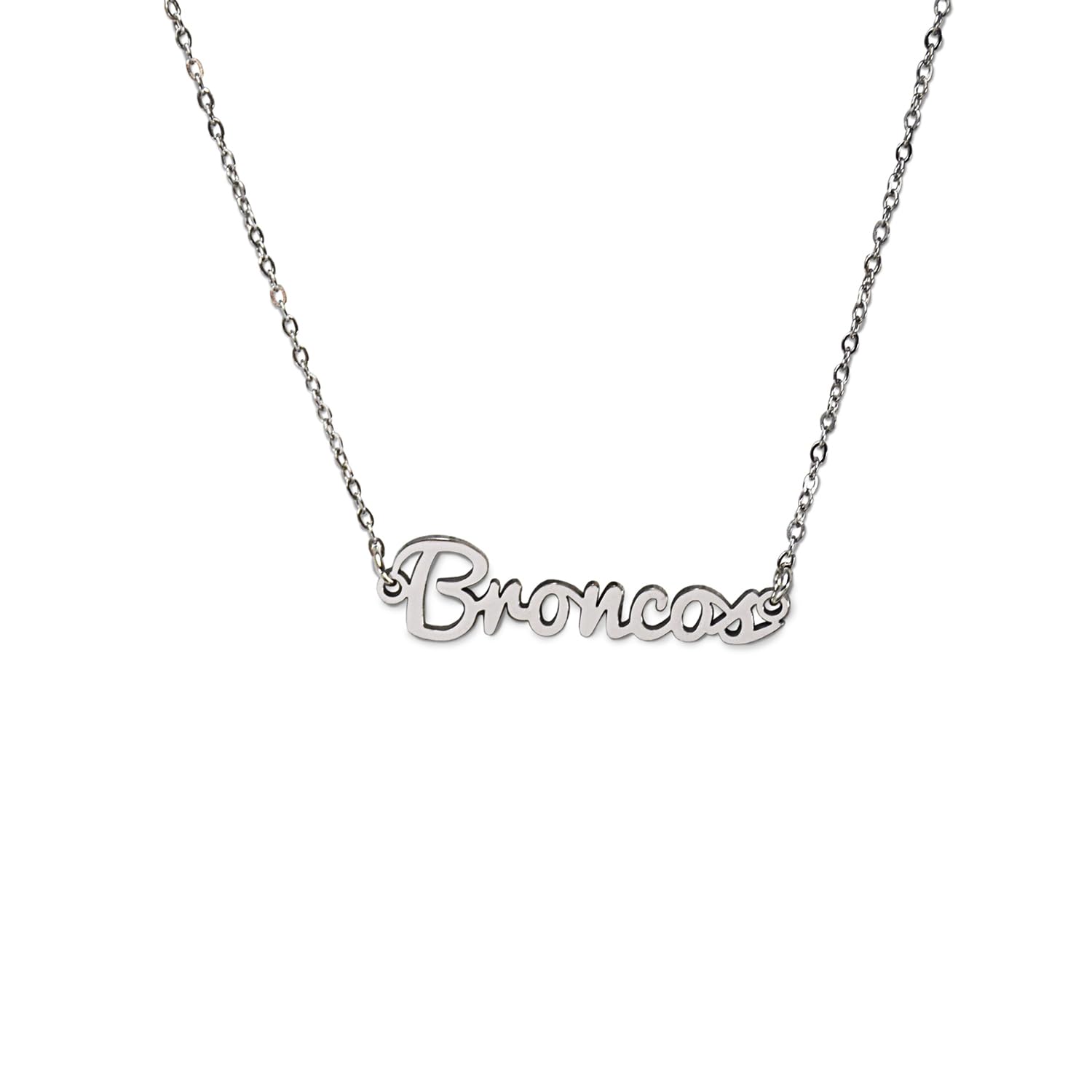 Fan Freanzy Athletic Script Necklace - Elegant Sports Jewelry for Women - Perfect for Gym, Running & Everyday Wear