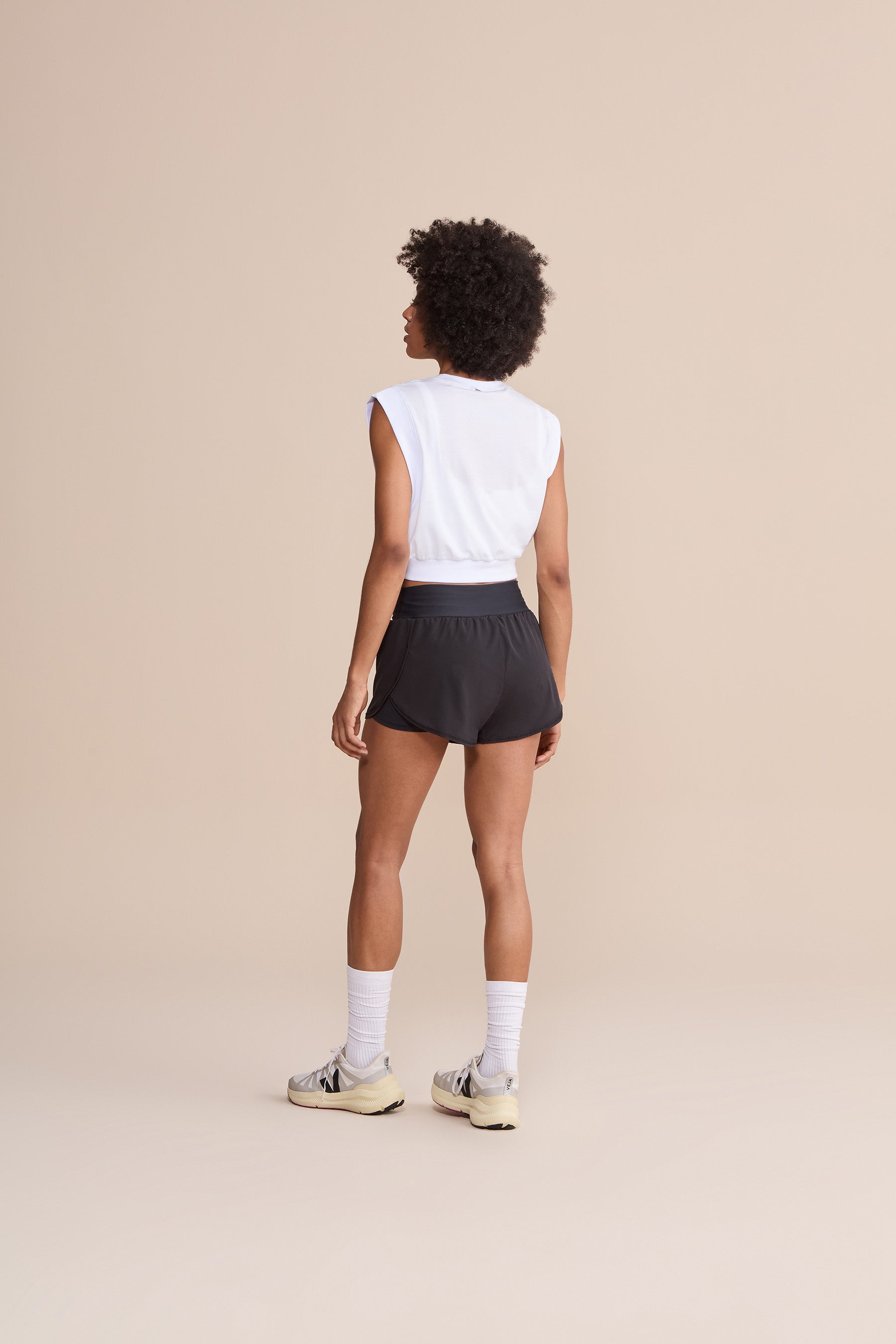 Soft Pima Cotton Cropped Tank Top for Women - Breathable Summer Casual Wear, Gym & Yoga Outfit