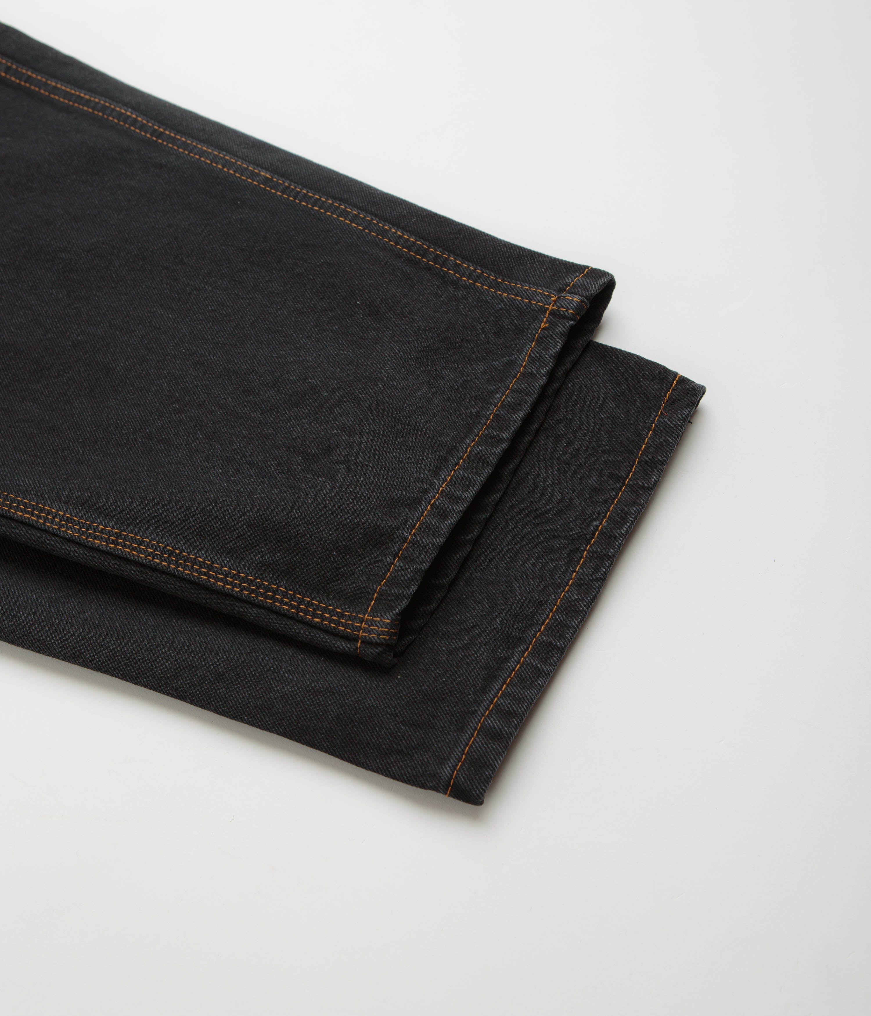 Butter Goods Santosuosso Washed Black Denim Pants - Stylish Men's Jeans for Casual Wear & Street Fashion