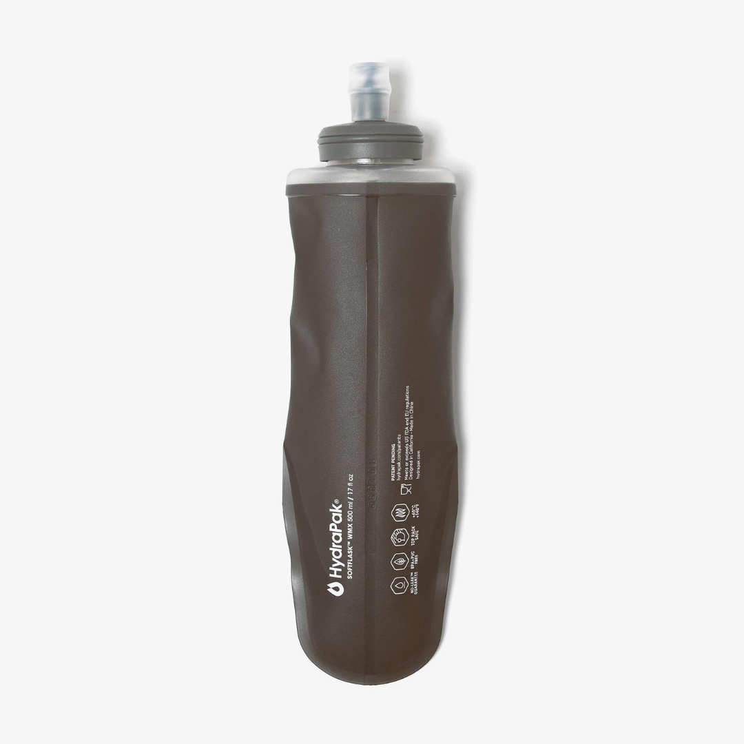 Norda SoftFlask WMX 500ml Collapsible Water Bottle - Lightweight & Leakproof for Hiking, Running, Travel & Outdoor Adventures