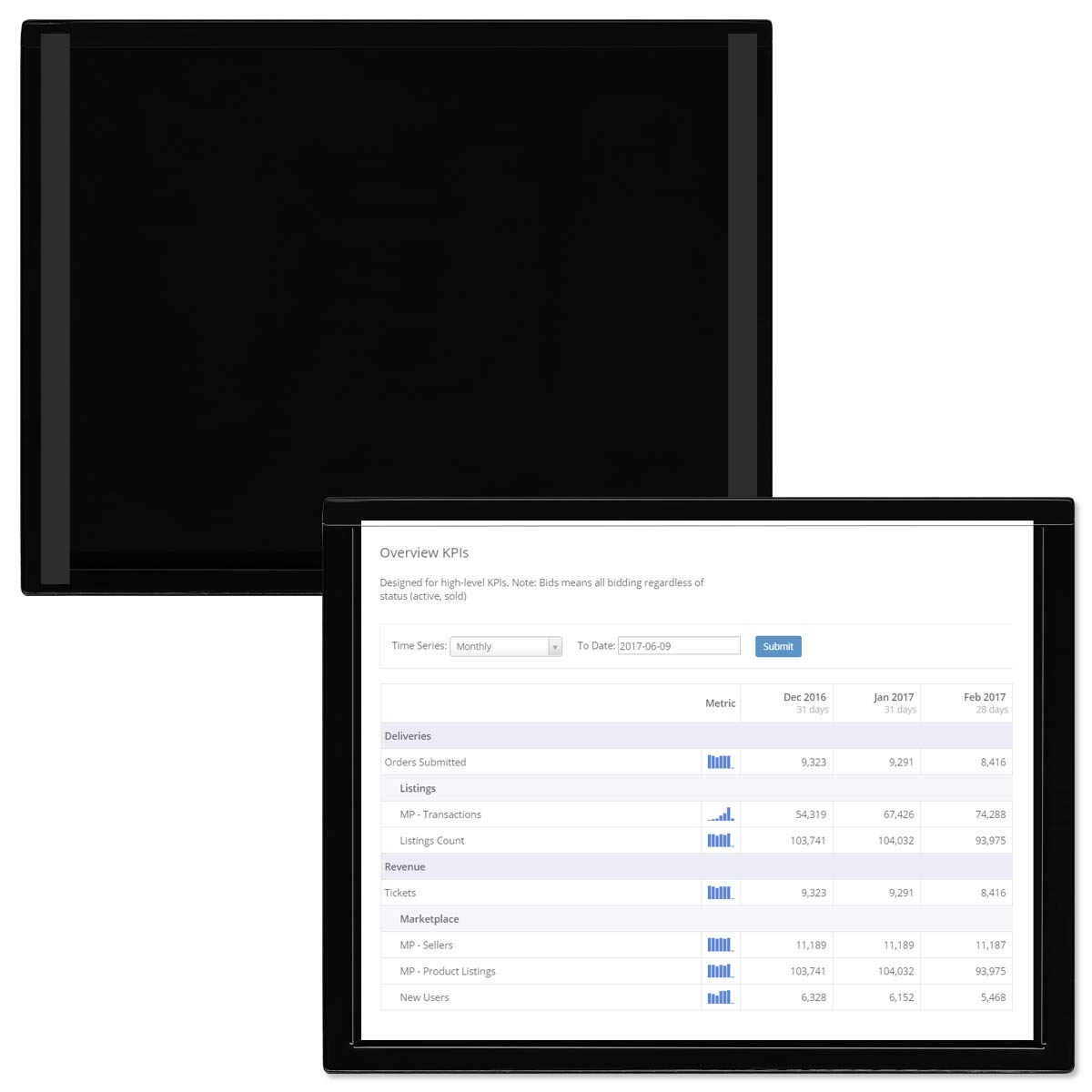 StoreSMART Black Magnetic Document Holders - 100-Pack Window Frame Style Letter Size (8.5x11