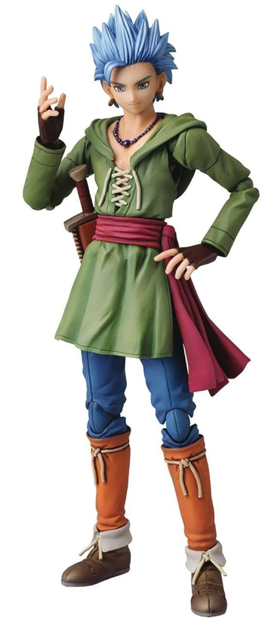 Bring Arts Dragon Quest XI Erik Action Figure by Square Enix - Collectible Anime Gaming Character Model for Display & Cosplay