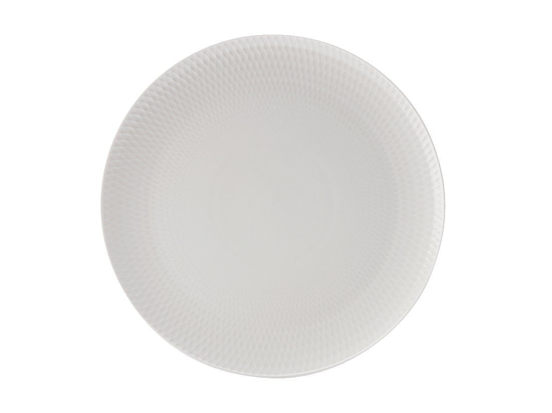 Maxwell & Williams White Basics Diamonds Charger Plate 30cm - Elegant Dinnerware for Weddings, Parties & Formal Dining