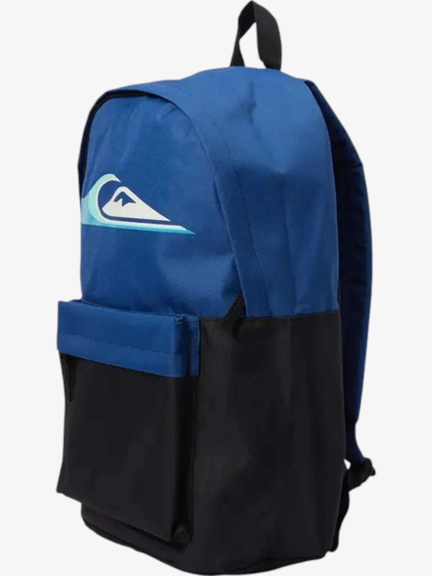 Quiksilver The Poster Logo Backpack - Blue Waterproof Daypack for School, Travel & Outdoor Adventures | Durable & Stylish Laptop Bag for Men & Women