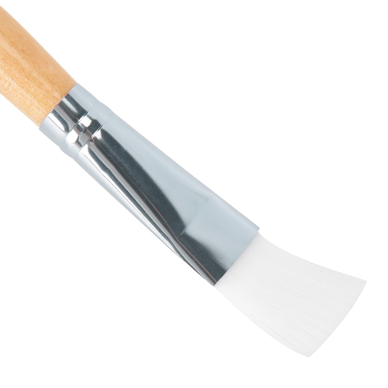 Wooden Face Mask Brush - Soft Bristle Clay & Mud Applicator for DIY Skincare - Bulk Pack of 20 with Ergonomic Wooden Handle - Perfect for Spa, Facial Treatments & At-Home Beauty Routines