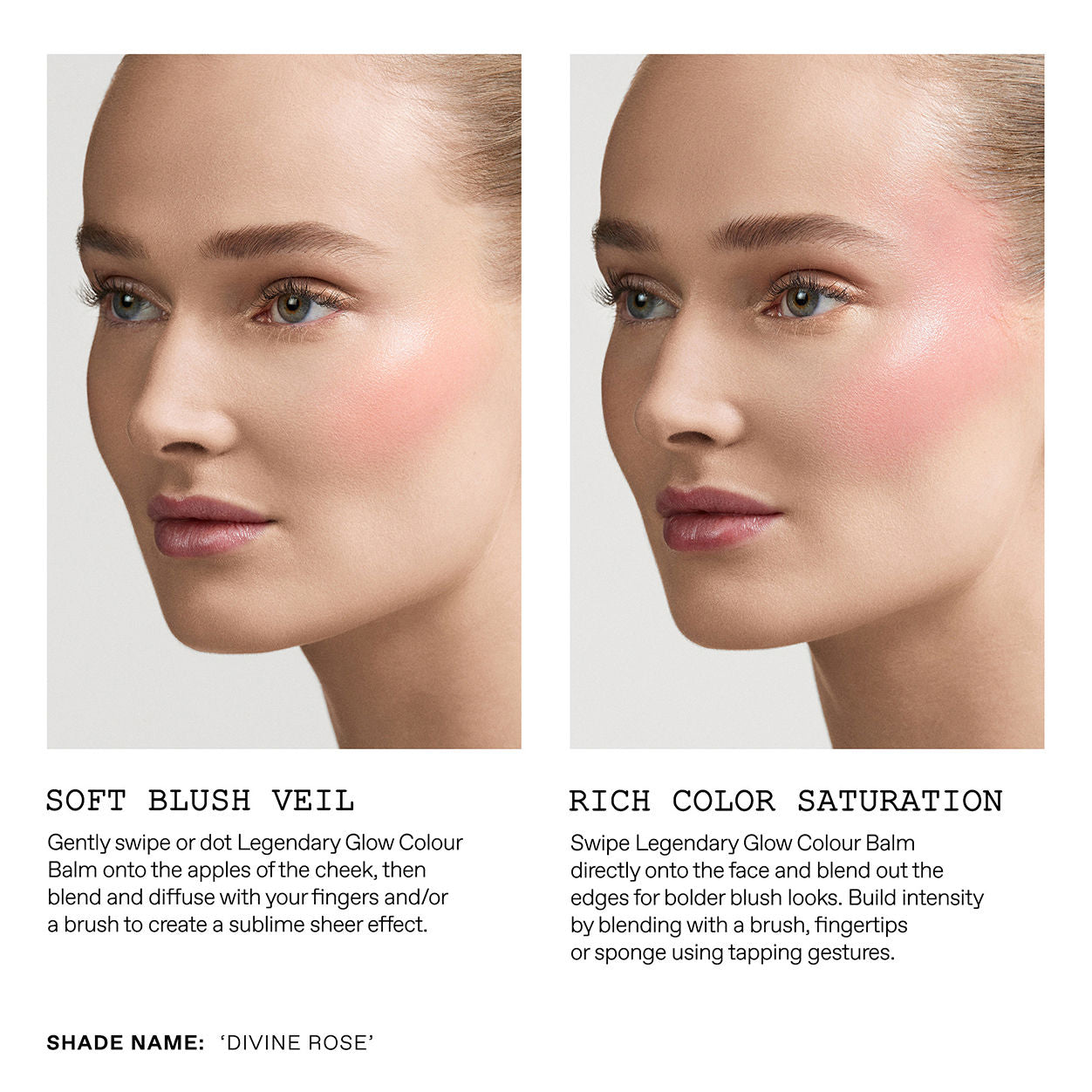 Divine Blush Legendary Glow Color Balm - Natural Cheek Tint for Flawless Makeup, Perfect for Daily Wear & Special Occasions