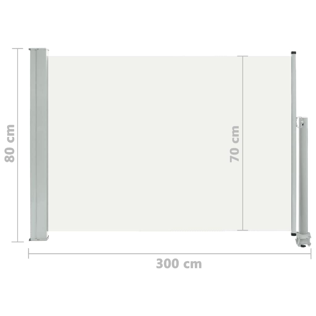 Retractable Side Canopy - 31.5