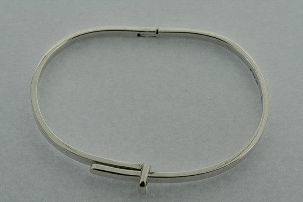 Buckless Bangle Sterling Silver Bracelet for Women - Elegant Minimalist Jewelry for Everyday Wear & Special Occasions