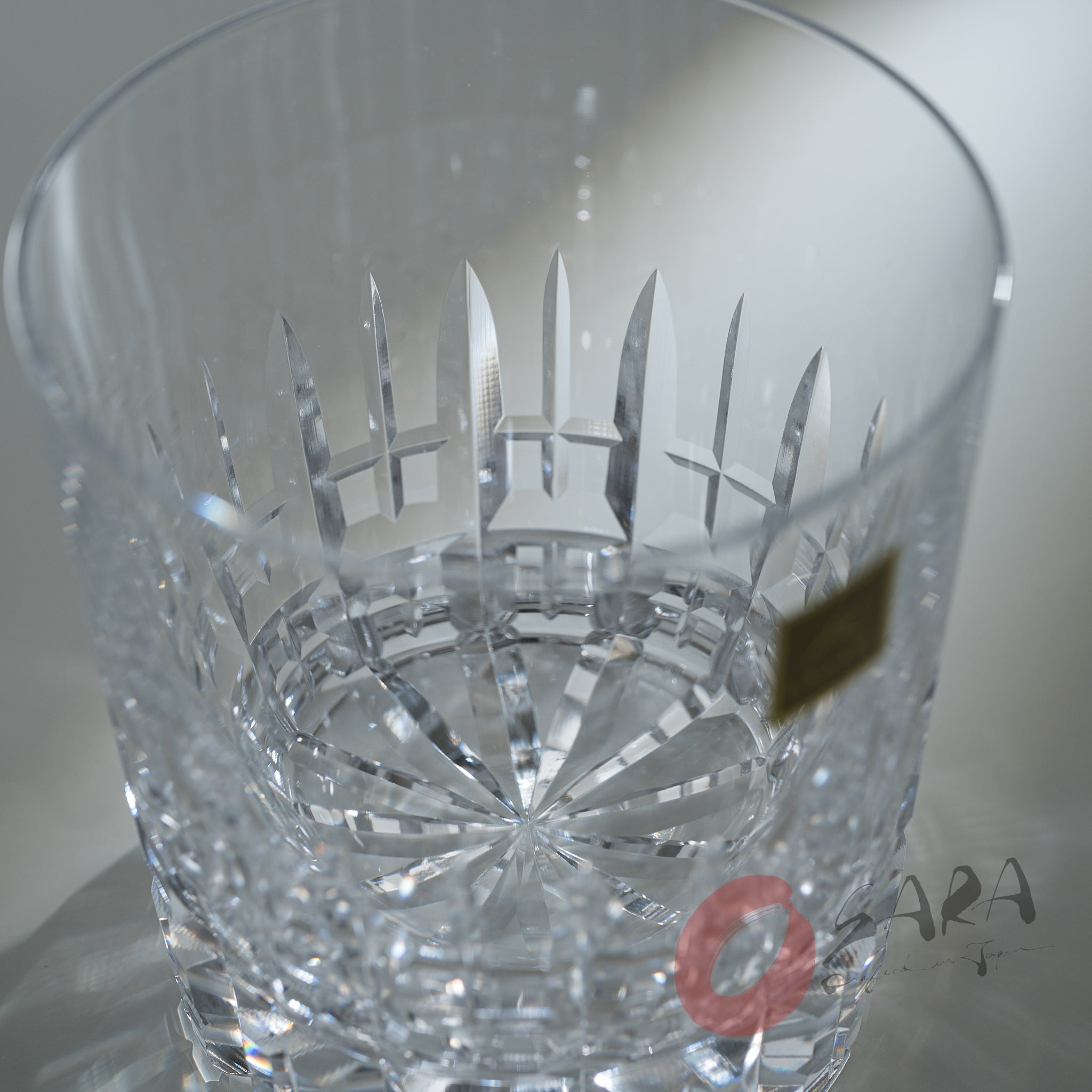 Premium KAGAMI Crystal Japanese Handmade Whiskey Glass Set - 370ml Icicle Design for Bourbon, Scotch & Cocktails - Elegant Barware for Home Entertaining & Gift Giving