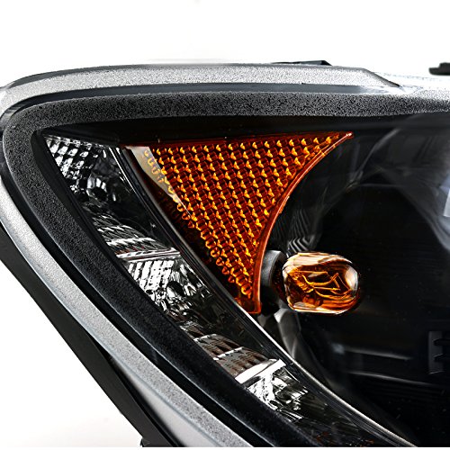 Spec-D Tuning 2LHP-WRX06JM-TM Black R8-Style LED Projector Headlights for Subaru Impreza WRX - High Performance Lighting Upgrade for Night Driving & Off-Road Adventures