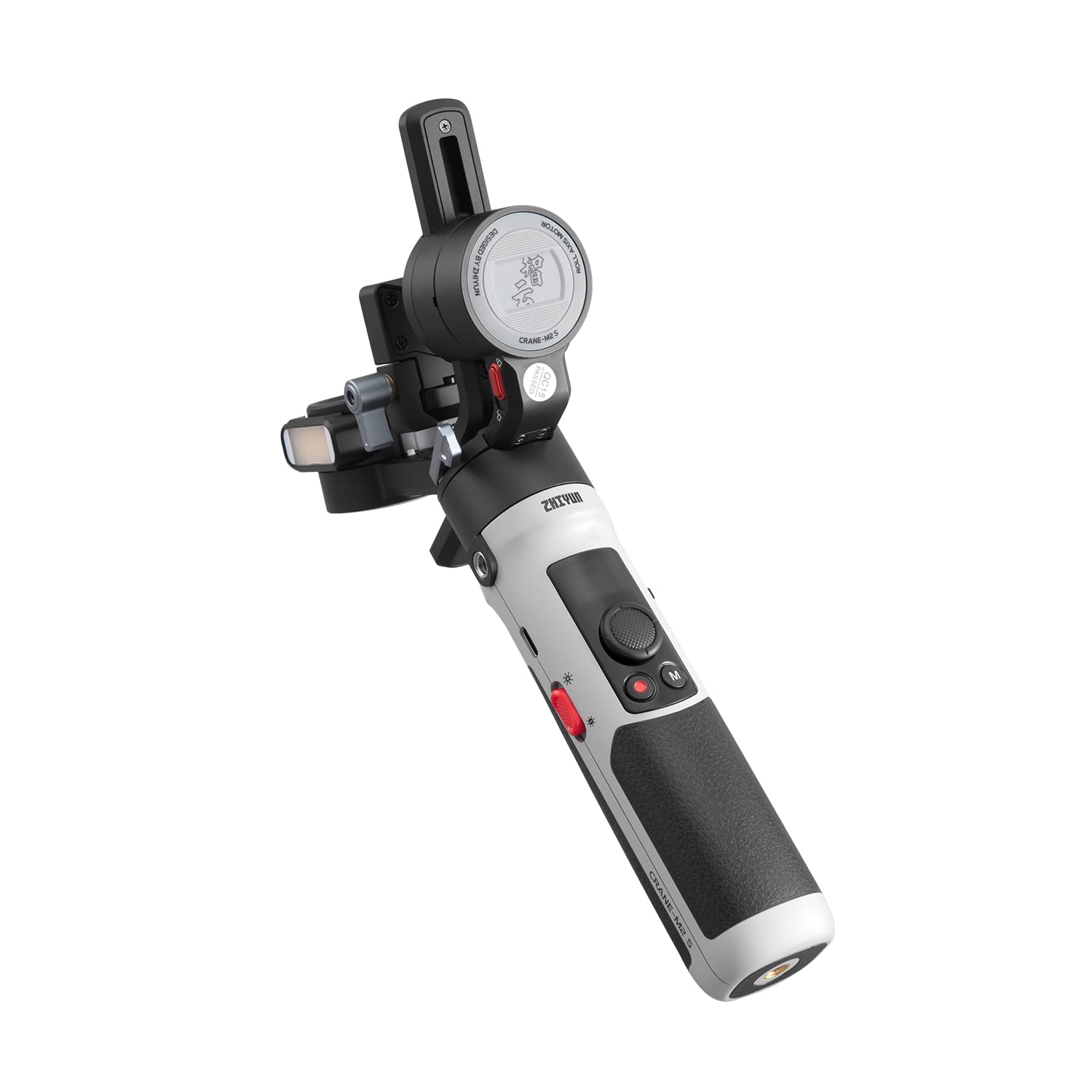 Zhiyun Crane M2S 3-Axis Handheld Gimbal Stabilizer for Mirrorless Cameras, Smartphones & Action Cameras - Compatible with Sony A6000/A6300/A6500, GoPro Hero 10/9/7, iPhone 13 Pro Max/12/11 - Perfect for Vlogging, Travel Filming & Content Creation