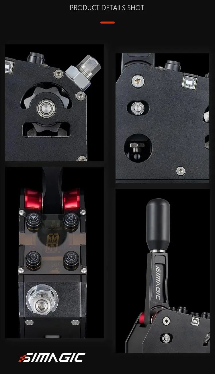Simagic Q1 Sequential Shifter - High Performance Racing Shifter for Simulators & Real Cars | Perfect for Gaming, Drifting & Track Days