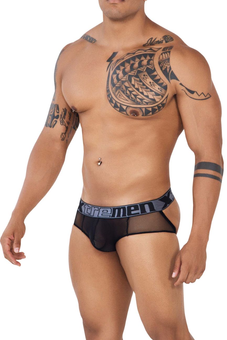 Xtremen Lace Jockstrap 91124 - Sexy Men's Underwear for Sports & Intimate Wear - Perfect for Gym, Running & Romantic Occasions