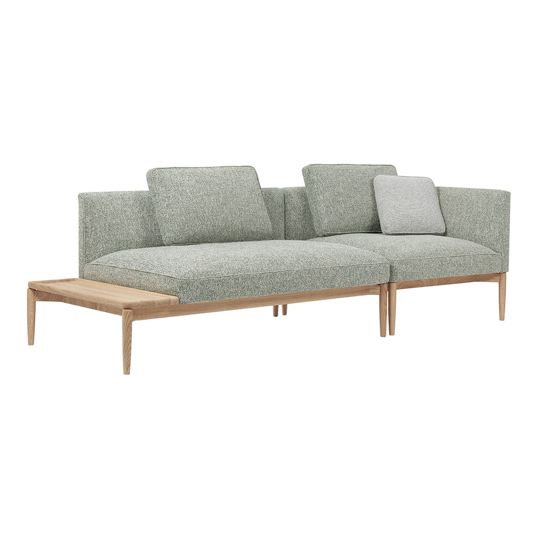 E331 Embrace Modular Sofa with Left Side Table - 58.3