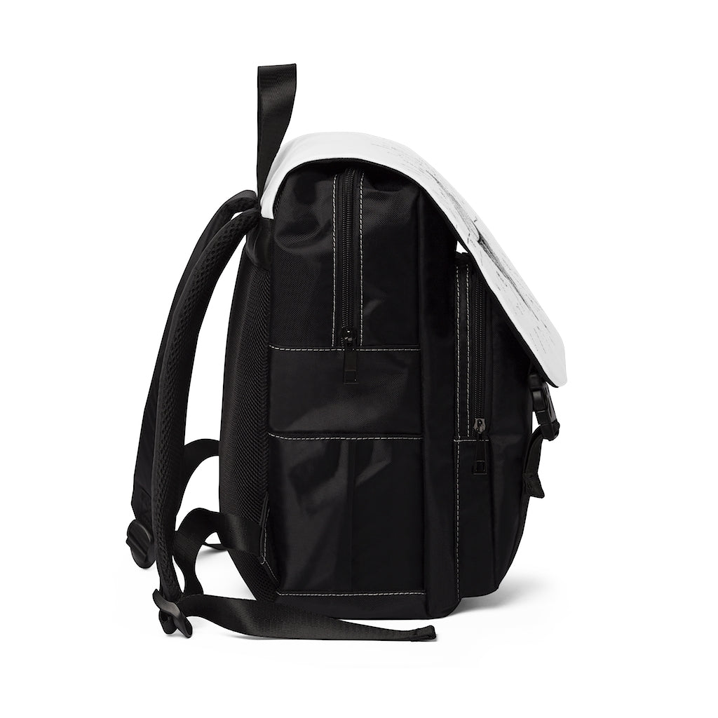 Stylish Unisex Abstract Print Backpack - Laptop Bag for Women & Men - Perfect for Work, School & Travel
