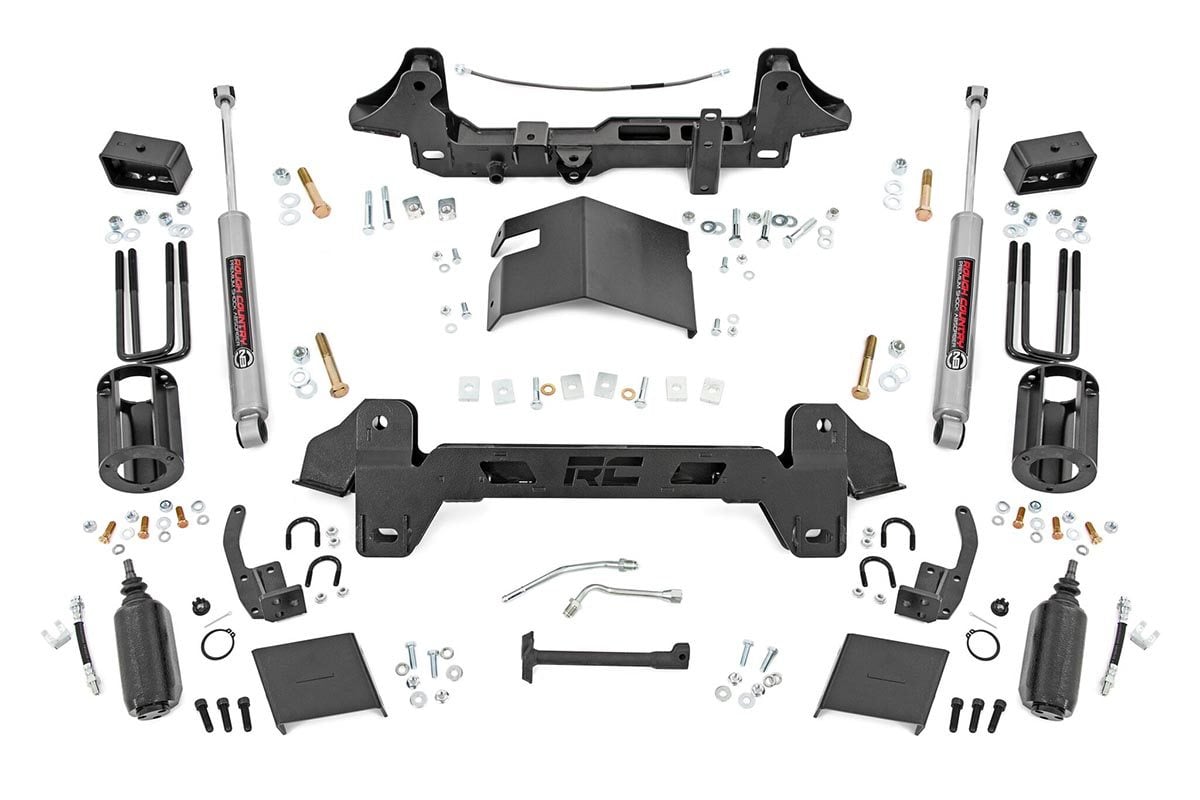 6 Inch Lift Kit for Toyota Tacoma 2WD/4WD (1995-2004) - Heavy Duty Suspension System - Model 74130 - Perfect for Off-Roading, Truck Customization & Enhanced Ground Clearance