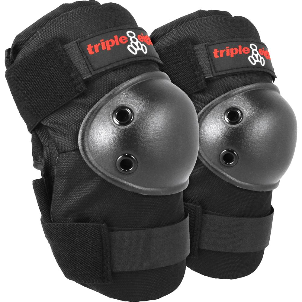 T8 High Impact Protective Gear Set for Skateboarding - 3 Pack (Black) - Essential Safety Equipment for Skaters, Rollerbladers & Extreme Sports Enthusiasts